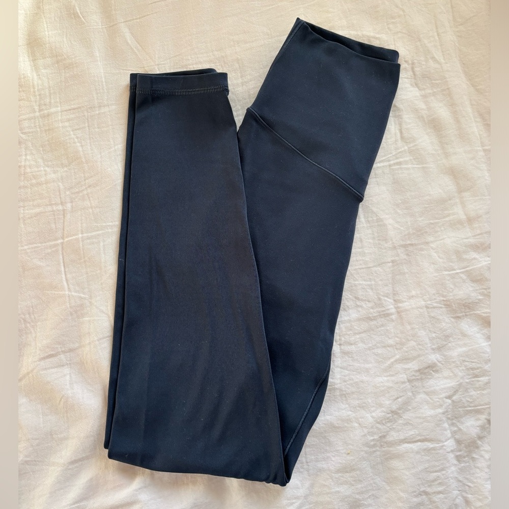 Aerie Offline Navy Leggings High-Rise Short, size XS